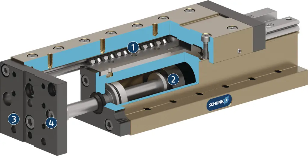 Schunk CLM 100-H075 - Compact slide CLM