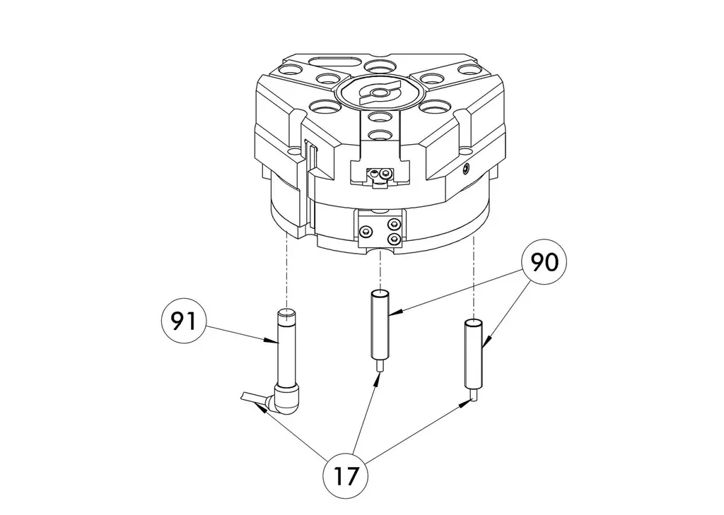 Schunk JGZ 125-1-IS - Universal gripper JGZ