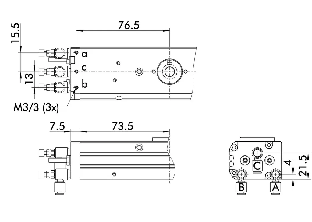 Schunk  - Miniature swivel unit SRU-mini