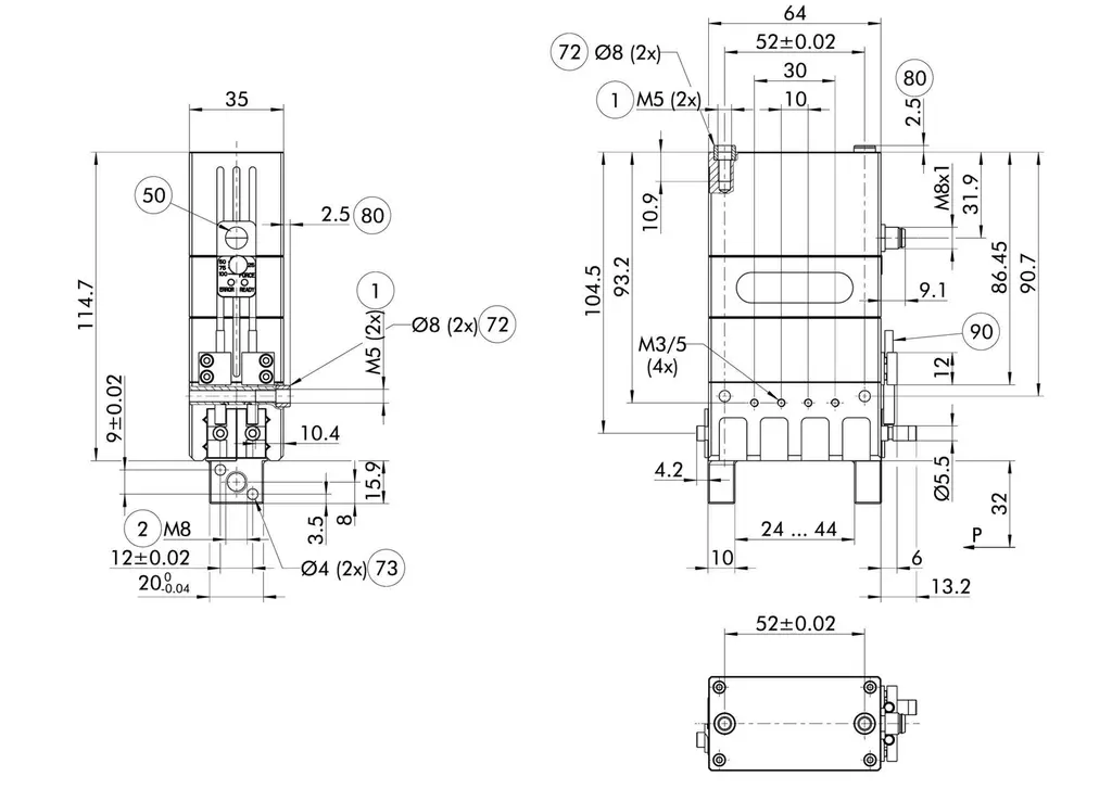 Schunk EGP 64-N-N-B - Gripper for small components EGP