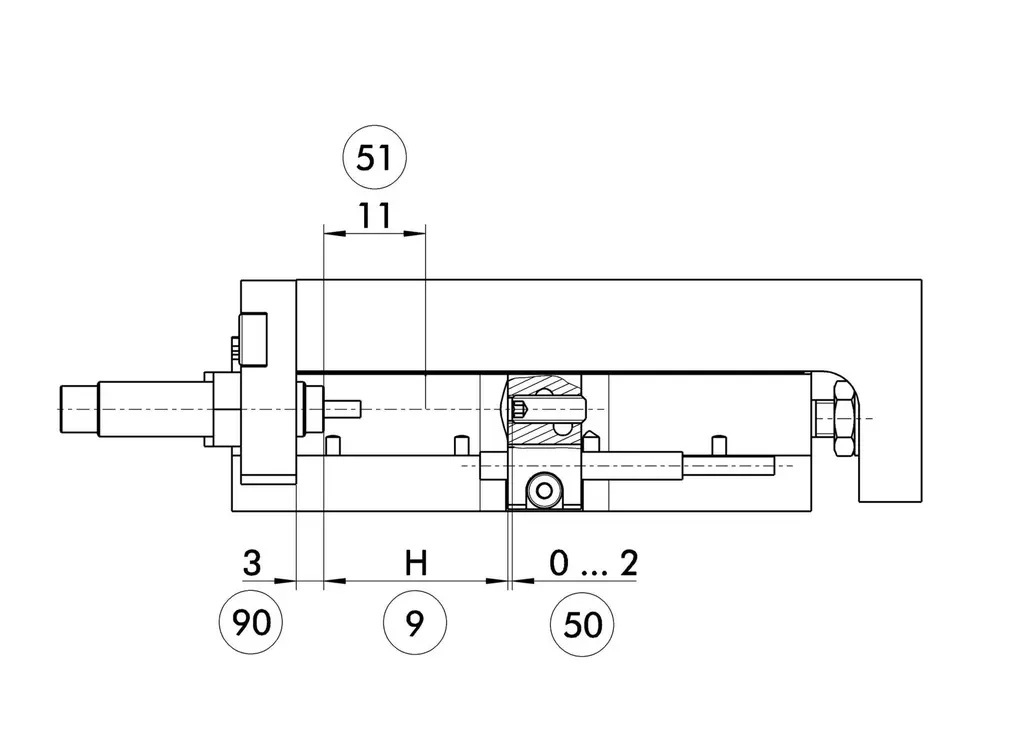 Schunk CLM 10-H020 - Compact slide CLM