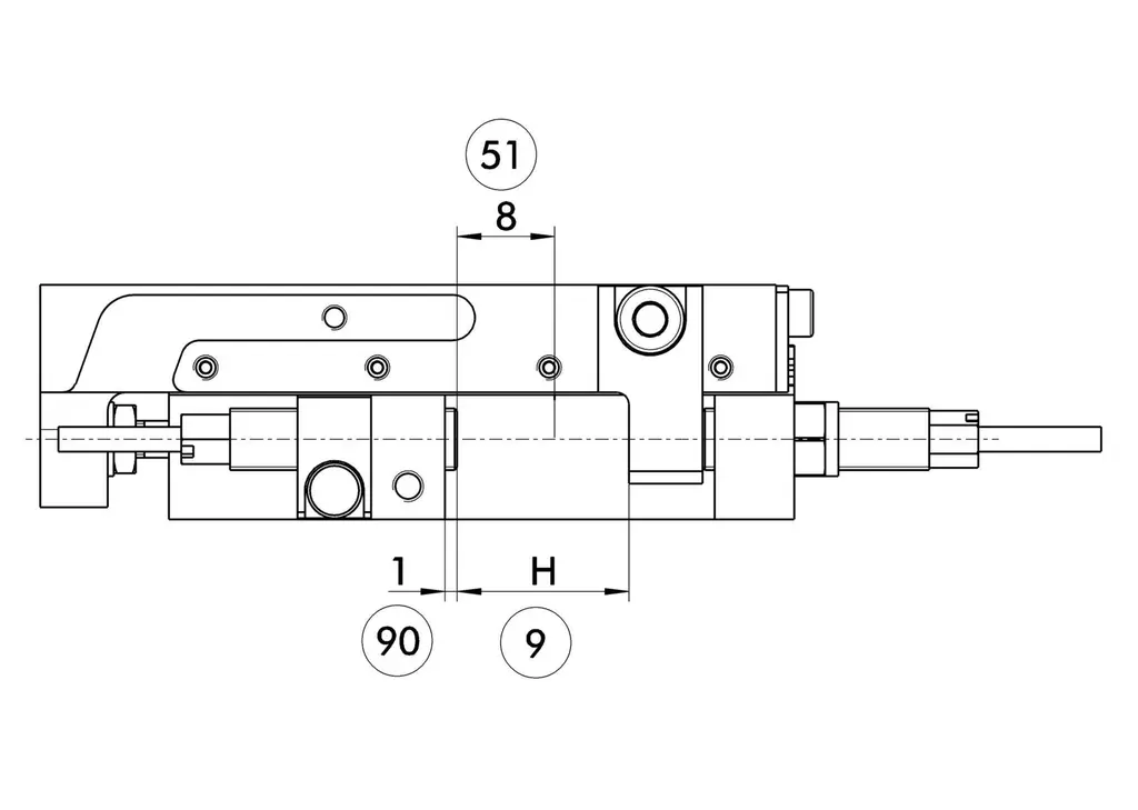 Schunk CLM 08-H028 - Compact slide CLM