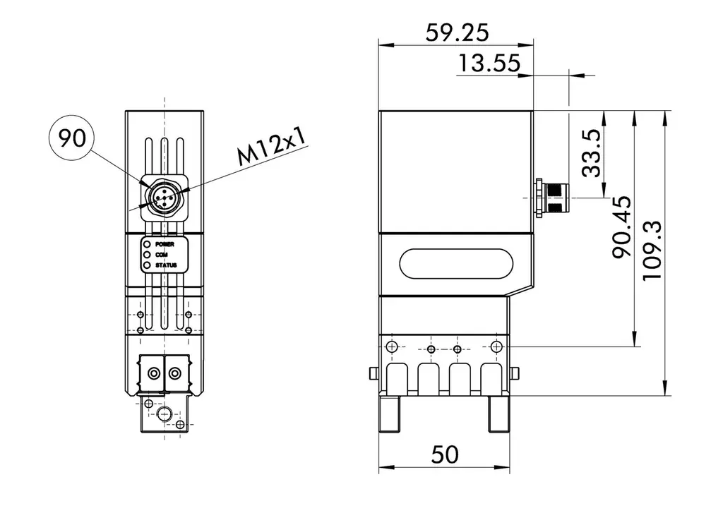 Schunk EGP 50-N-N-IOL - Gripper for small components EGP