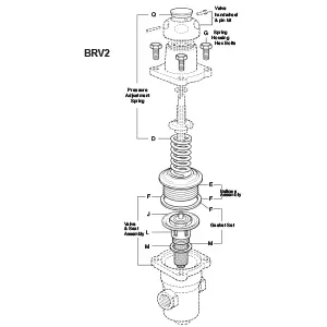 SPIRAX SARCO 1007081 - 2" Pilot Operated Pressure Regulator Main Valve Assembly