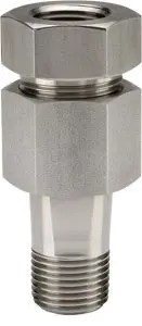 0 to 2,000 psig, 0.5% Accuracy (Best Fit Straight Line (BFSL)), 0 to 5 Vdc Output, 1/4" National Pipe Thread (NPT) Male Pressure Transducer with DIN EN 175301-803 Form C Electrical Connection