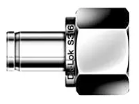 DK-LOK DAF-6-6N-B, DAF-N Female Adapter Tube Fittings