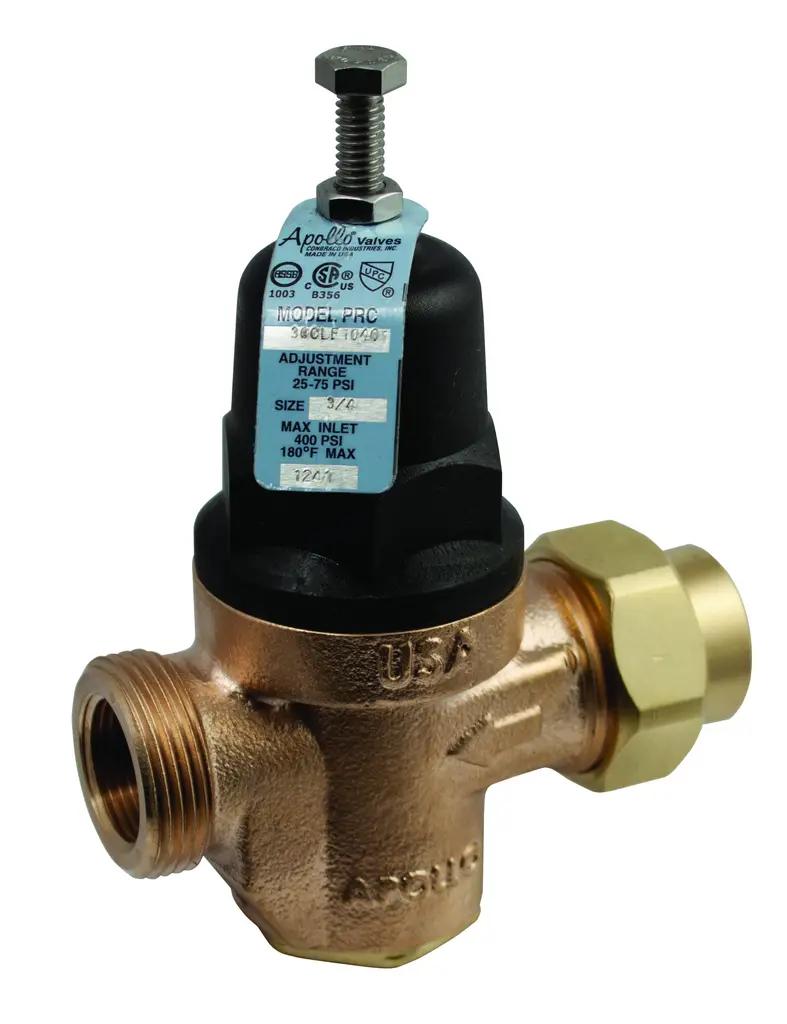 Apollo Compact Pressure Reducing Valve 10-35 psig 1" (2 x Union FNPT)