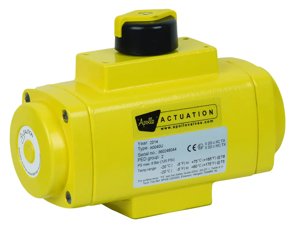 Actuator, SR0040, NITRILE, 06 SPRG