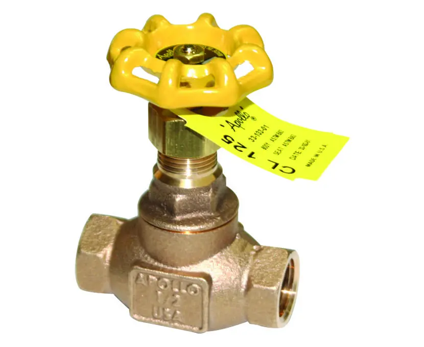 Apollo Class 125 Bronze Globe Valve 1/2" (2 x FNPT)