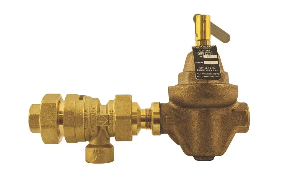 Apollo Backflow and Fast Fill Pressure Regulator, 1/2" (Union FNPT x FNPT)