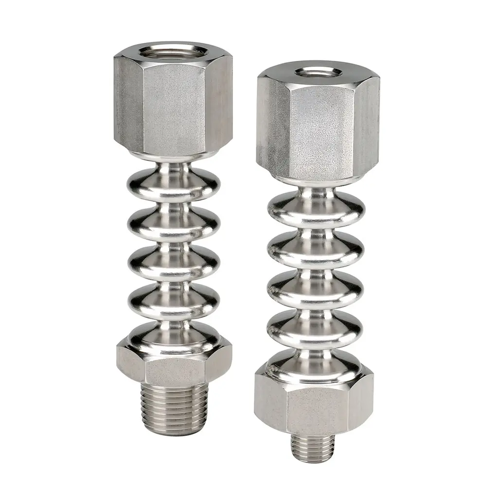 1/4" National Pipe Thread (NPT) Instrument Connection, 316 Stainless Steel, 1/2" National Pipe Thread (NPT) Male Process Connection Type 20 Seal with 316 Stainless Steel Diaphragm