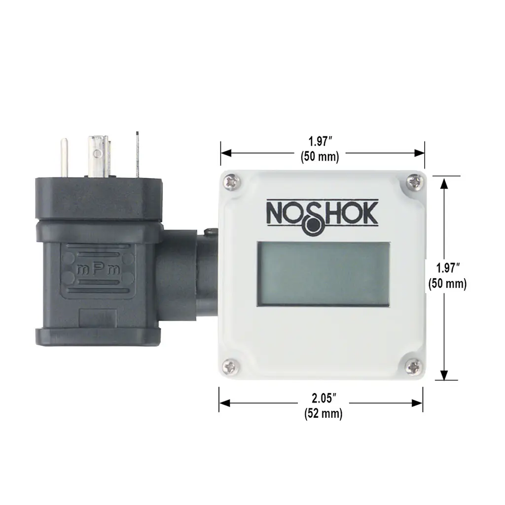 1800 Series Attachable Plug-In Loop-Powered Digital Indicator with 1 Negative-Positive-Negative (NPN) Switch