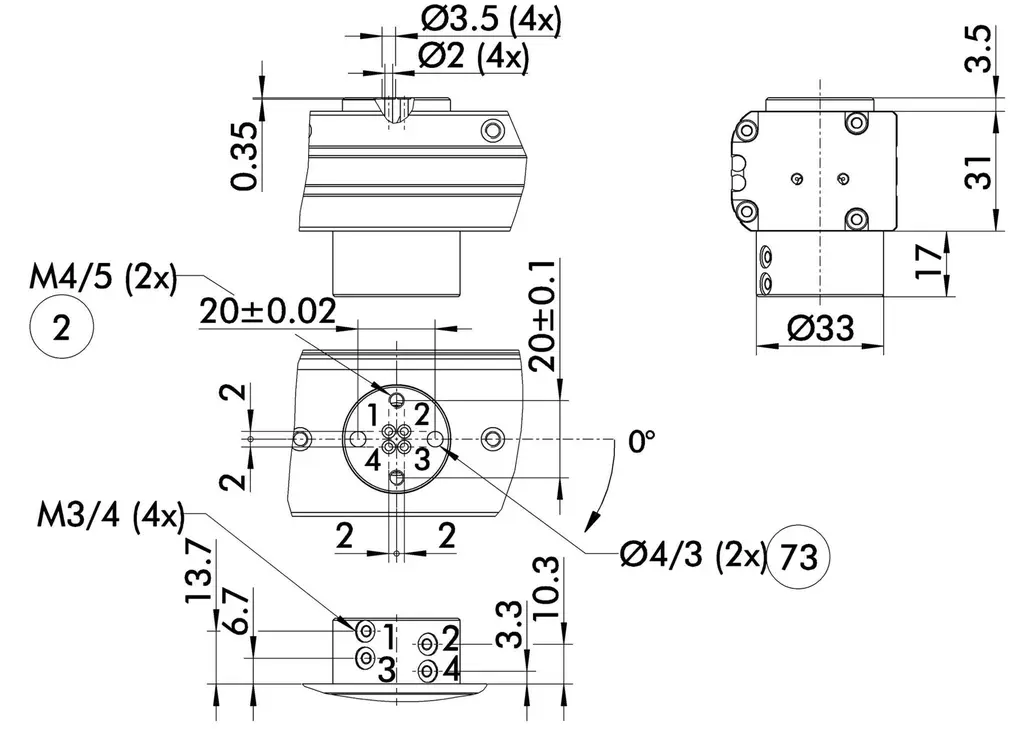 Schunk  - Miniature swivel unit SRU-mini