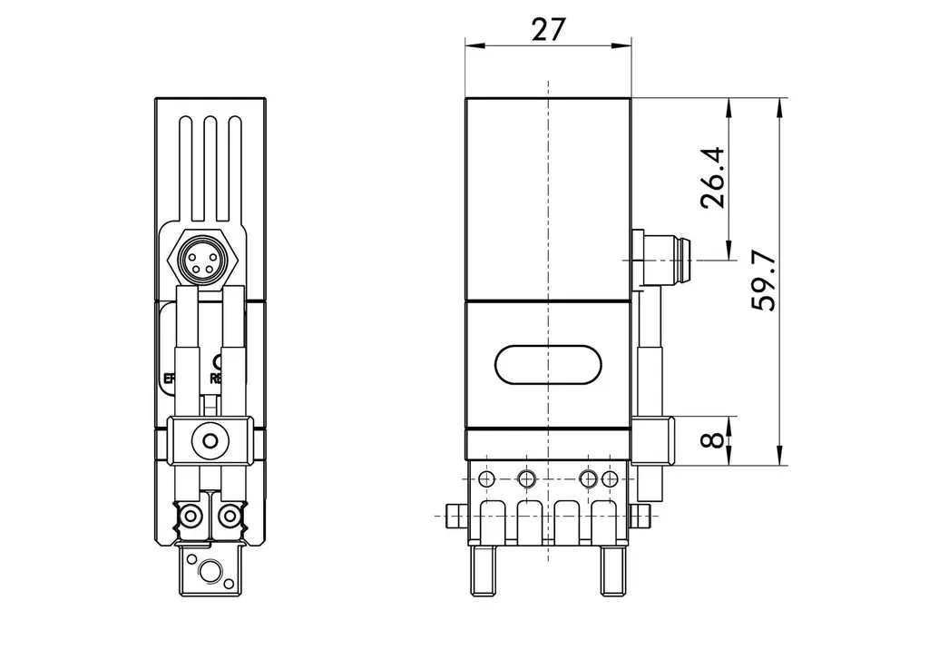 Schunk EGP 25-N-S-B - Gripper for small components EGP