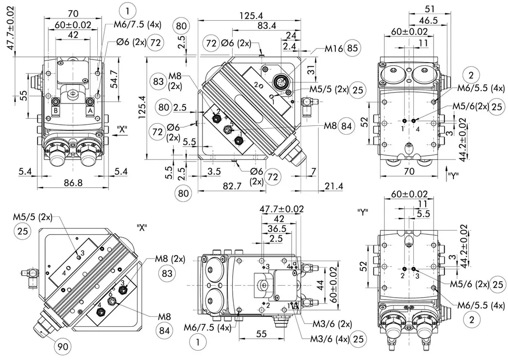 Schunk  - Universal swivel head SRH-plus