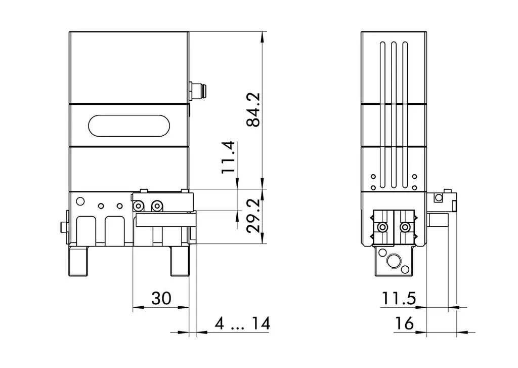 Schunk EGP 64-N-N-IOL - Gripper for small components EGP