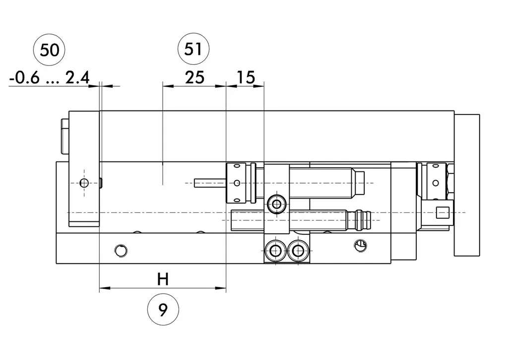 Schunk CLM 100-H050 - Compact slide CLM