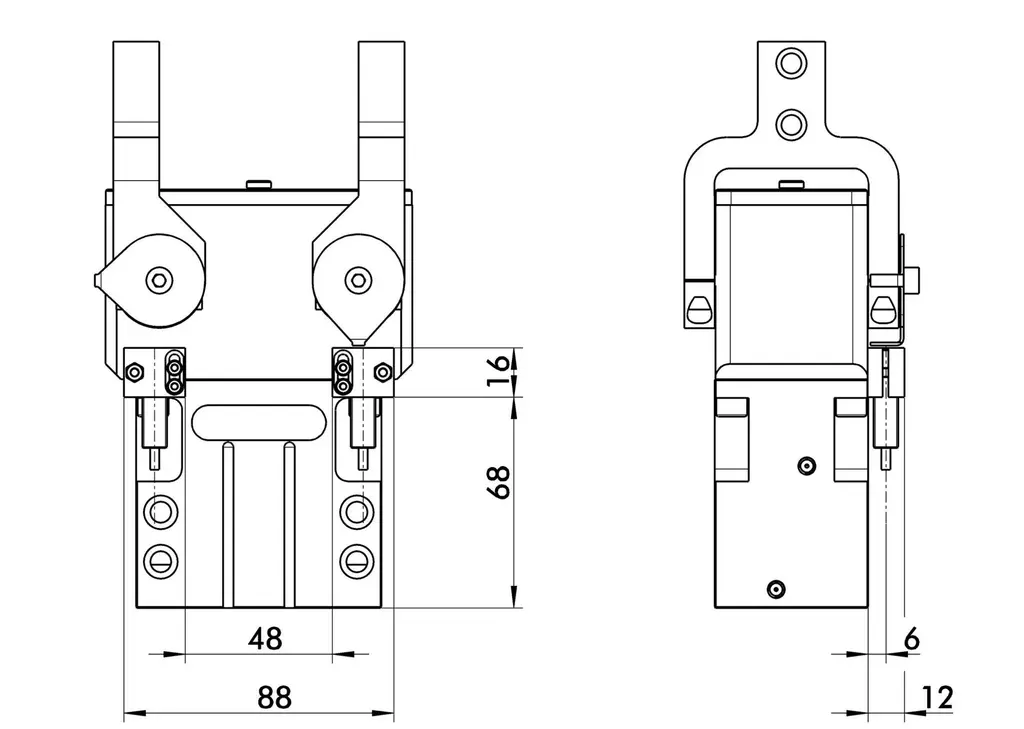 Schunk DRG 80-90-AS - Radial gripper DRG