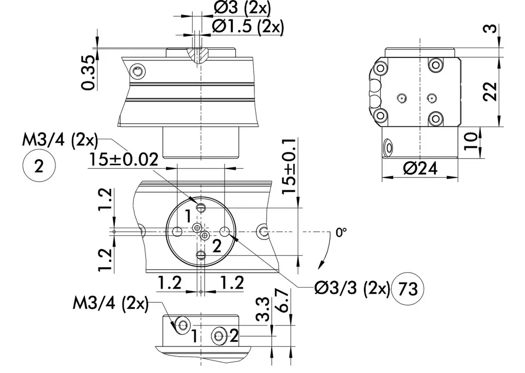 Schunk  - Miniature swivel unit SRU-mini