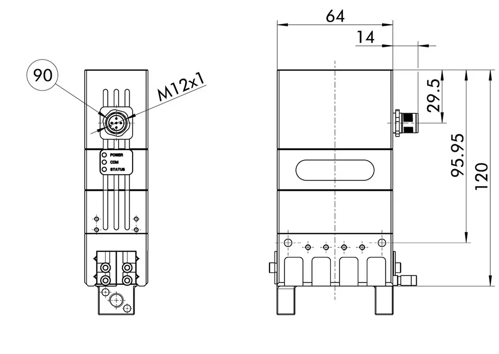 Schunk EGP 64-N-N-IOL - Gripper for small components EGP