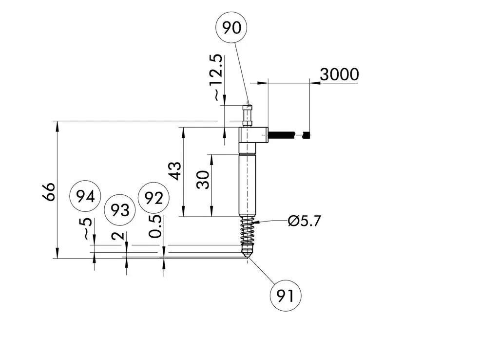 Schunk APS-M1S - Analog position sensor