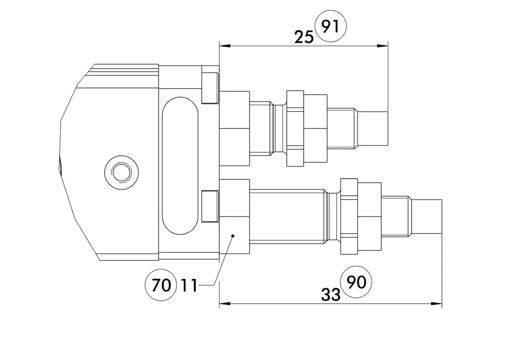 Schunk  - Miniature swivel unit SRU-mini