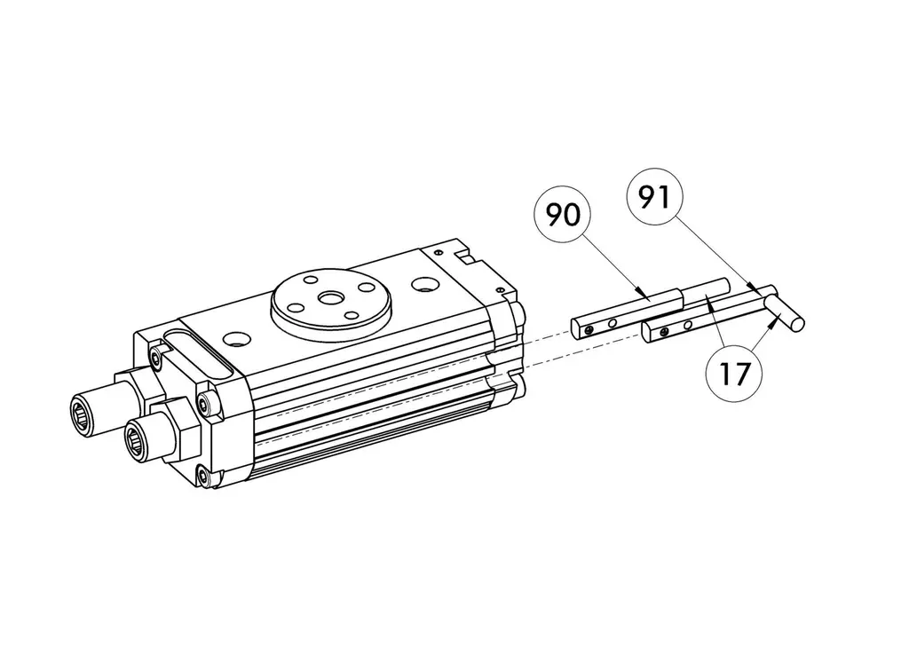 Schunk  - Miniature swivel unit SRU-mini