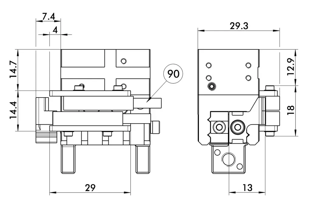 Schunk MPG-plus 32-AS - Gripper for small components