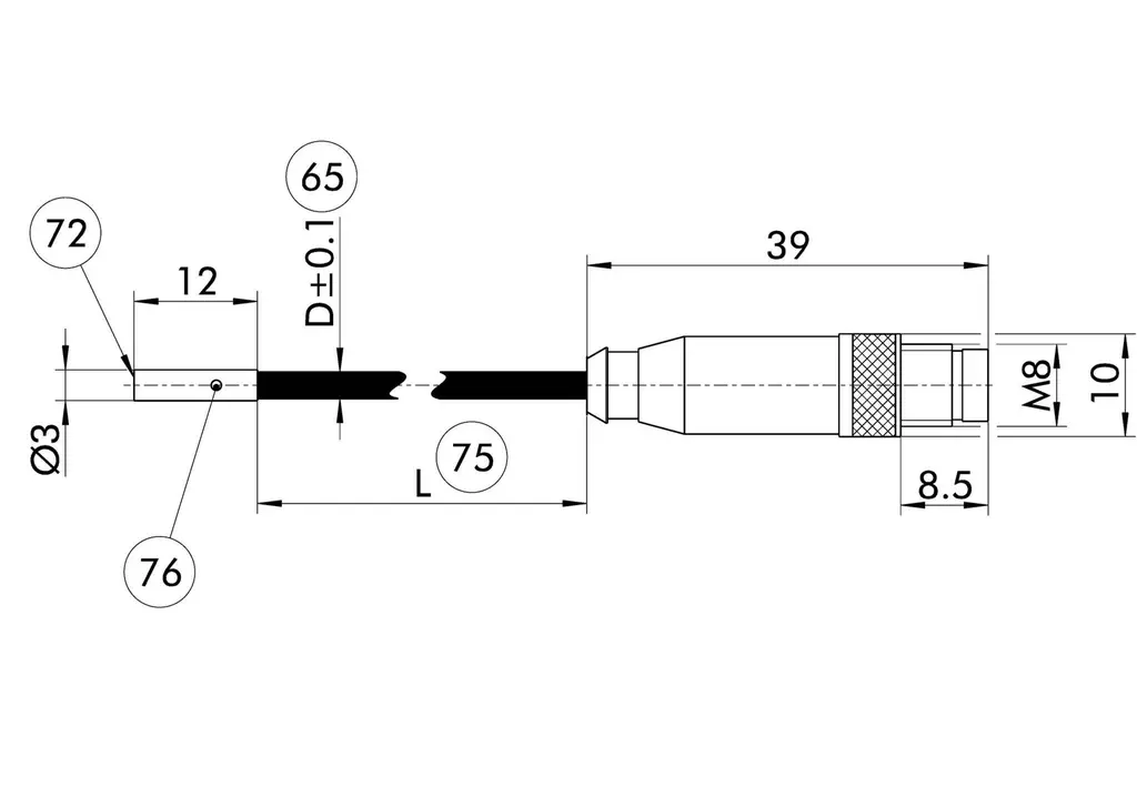 Schunk IN 30K-S-M8-PNP - Inductive proximity switches